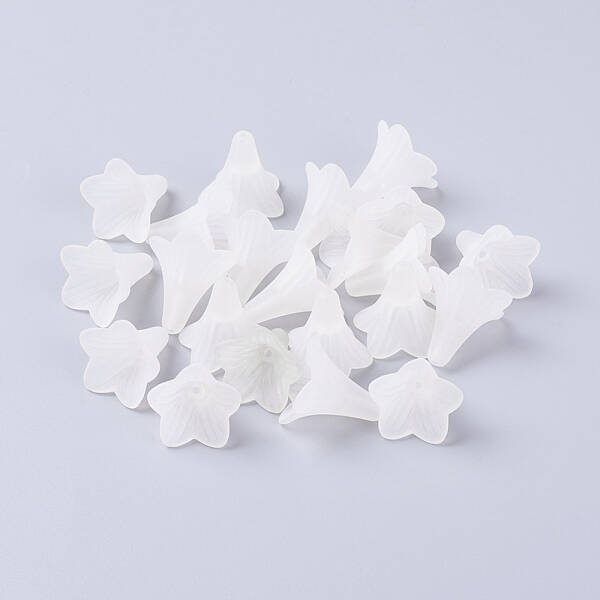 Flower Acrylic Beads
