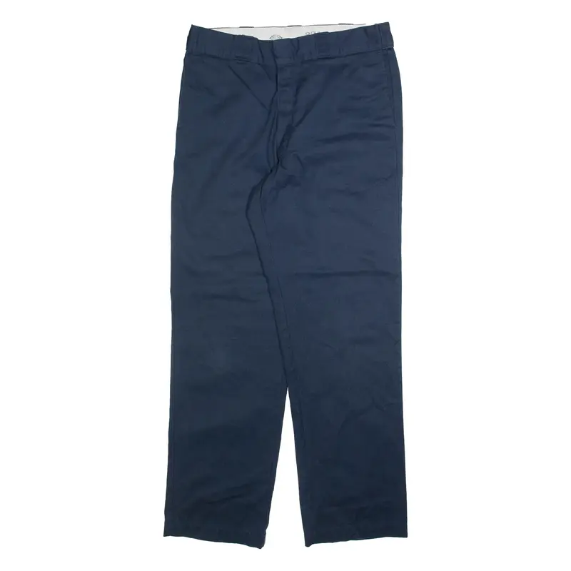 DICKIES 874 Workwear Mens Trousers Black Regular Straight W32 L31