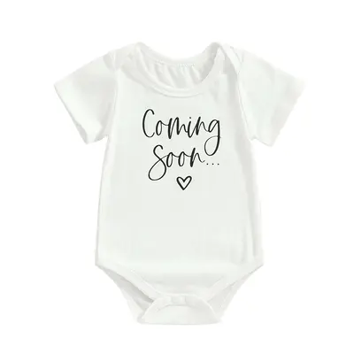 Announcement Baby Bodysuit Reveal Idea&Surprise Gift for Husband, Grandma, Grandpa or Family