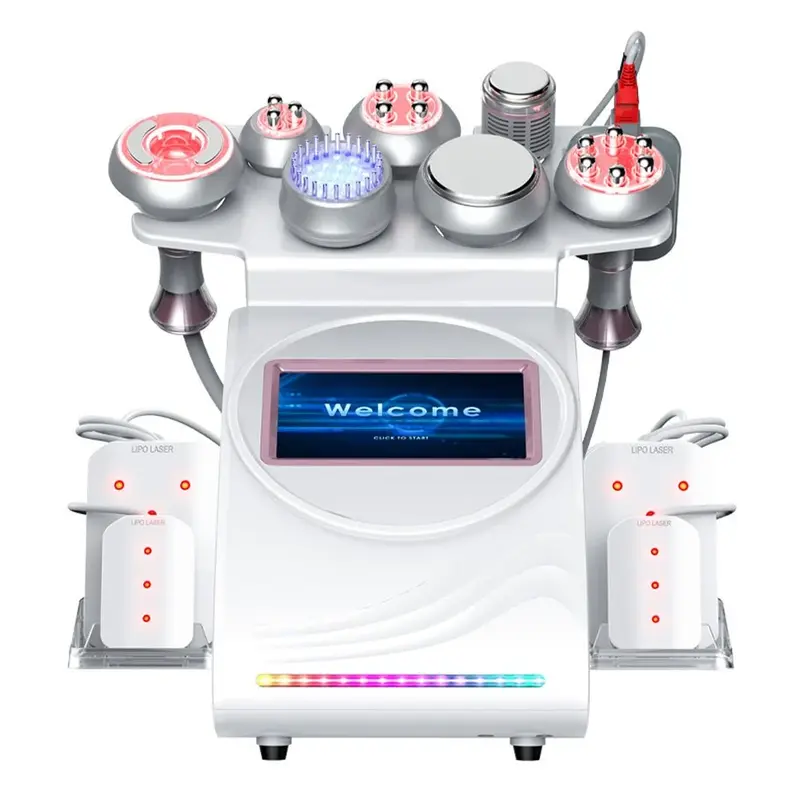 9-IN-1 Ultrasonic Cavitation RF EMS BIO Machine Fat Reducing Skin Tightening
