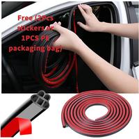 Car Door Seal Strip 33ft Universal Automotive Weather Stripping Double Layer Auto Rubber Soundproofing Weatherstrip Self Adhe...