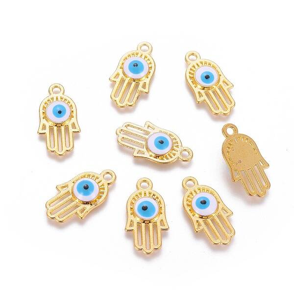 Alloy Enamel Pendants