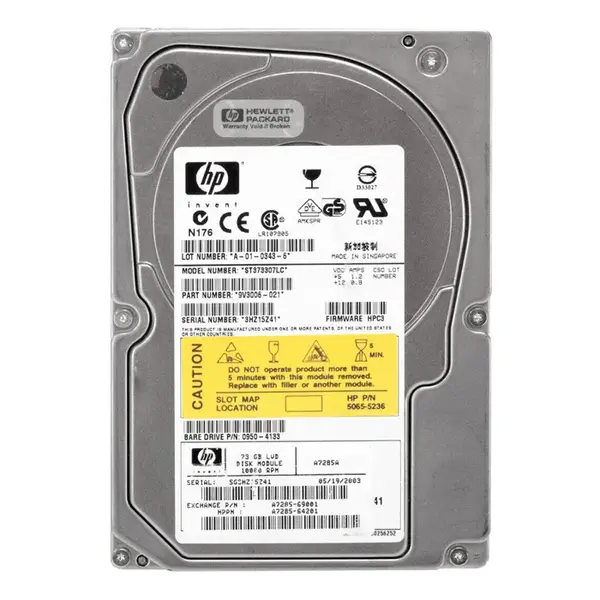 9V3006-021 Seagate 73GB Ultra-320 SCSI 10000 3.5-inch 8MB Hard Drive