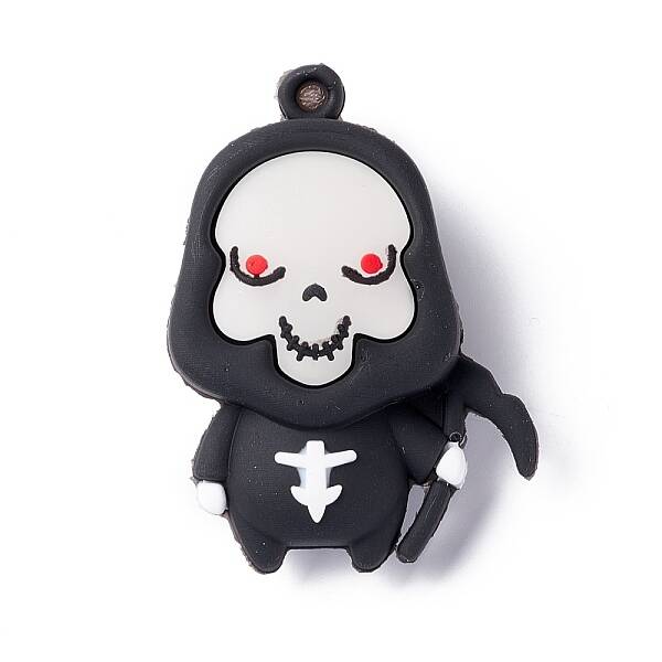 Halloween Theme PVC Cartoon Demon Pendants