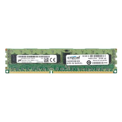 Micron MT18KSF51272PZ-1G6K1 | 4GB DDR3-1600MHz PC3-12800 ECC Registered RDIMM CL11 1Rx4 1.35V 240-Pin Memory Module