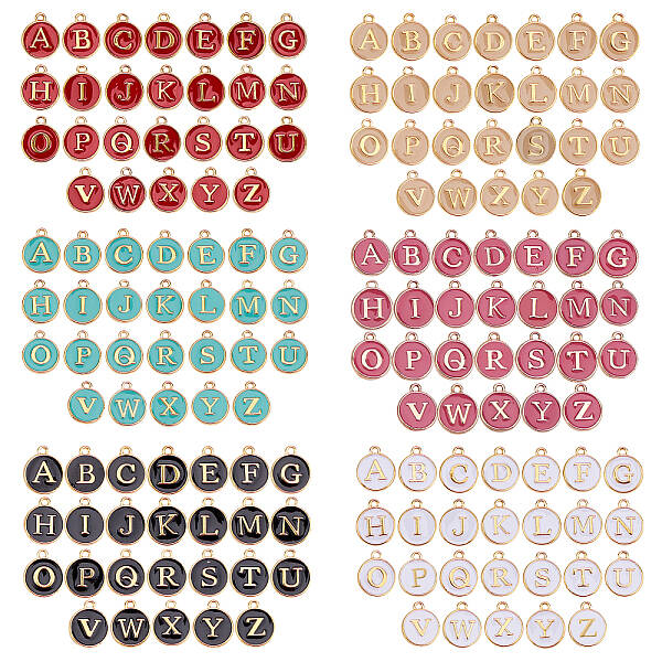 Golden Plated Alloy Enamel Charms