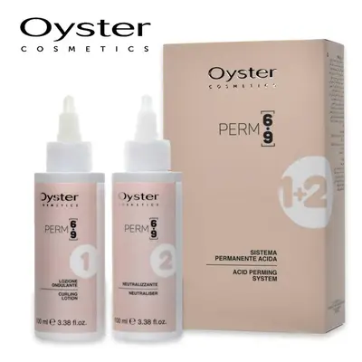 Oyster perm 6.9 disposable acid permanent kit (100ml.+100ml.)