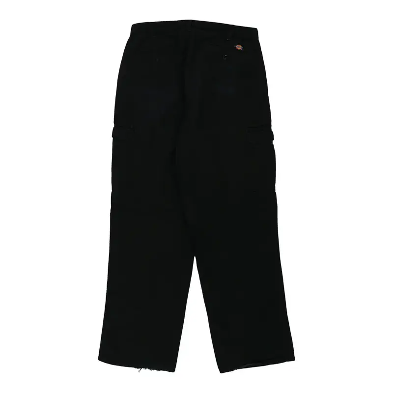 Dickies Cargo Trousers - 37W 34L Navy Cotton Blend