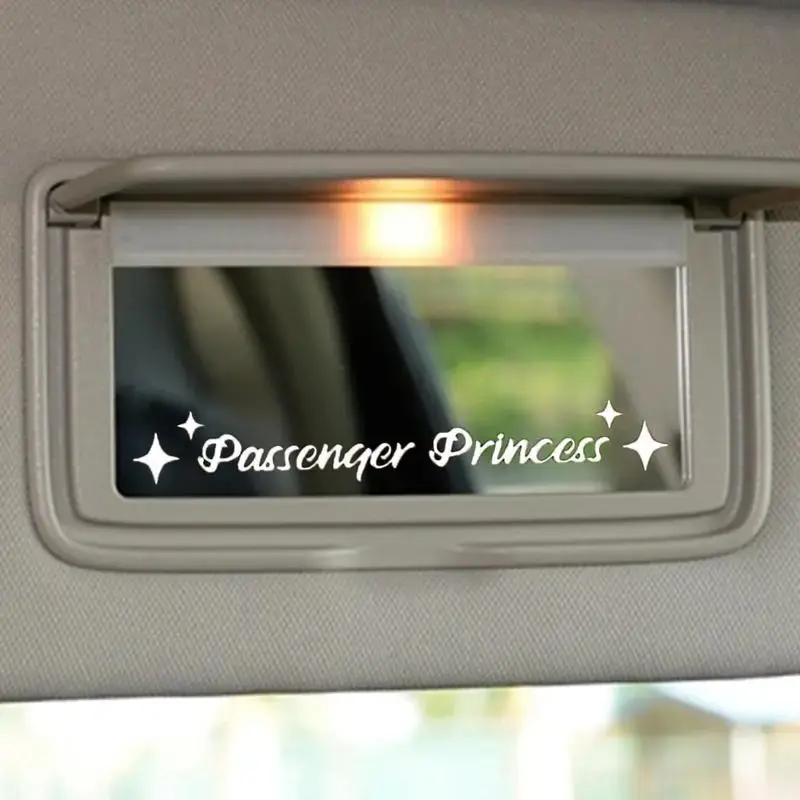 Letter Pattern Car Rearview Mirror Sticker, Car Rearview Mirror Decal, Car Exterior Decorative Sticker, Universal Car Accesso...