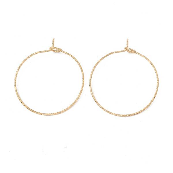 Ion Plating(IP) 316 Surgical Stainless Steel Hoop Earrings Findings