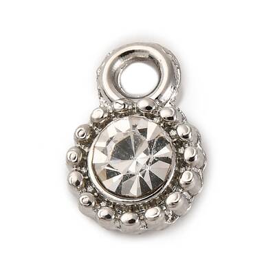 Alloy Rhinestone Pendants