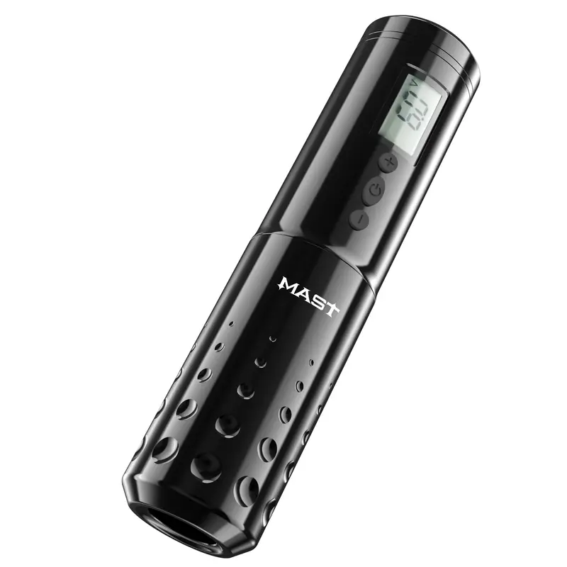 Mast Lancer Wireless Rotary Tattoo Pen Machine Two Replaceable Batteries