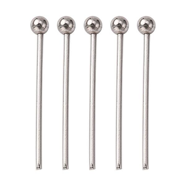 Tarnish Resistant 304 Stainless Steel Ball Head pins