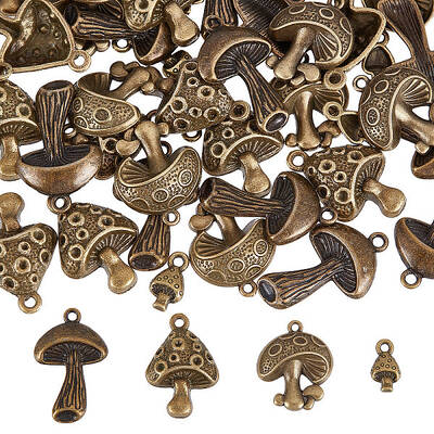64pcs 4 style Alloy Pendants