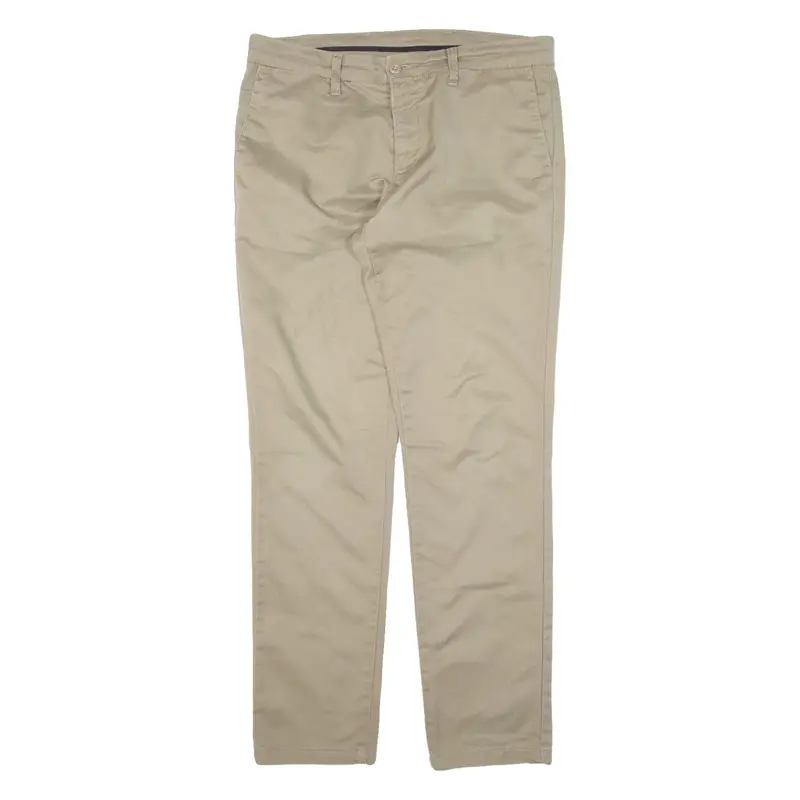 CARHARTT Mens Trousers Beige Slim Tapered W34 L31