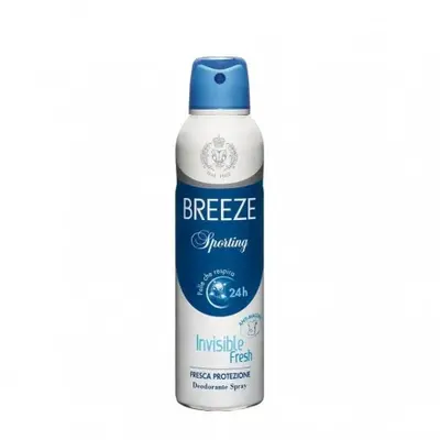 Breeze 150ml sporting spray deodorant