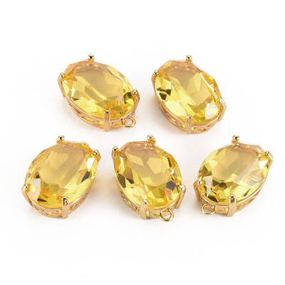 Transparent Glass Pendants