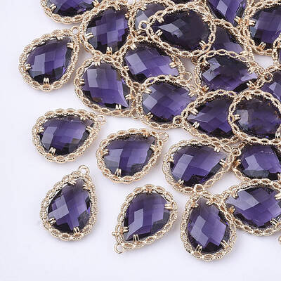 Transparent Glass Pendants