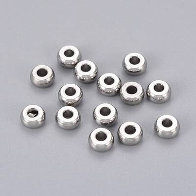 Tarnish Resistant 304 Stainless Steel Beads