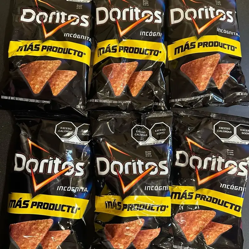 6 Pack of Dorito Incognita 61 gr