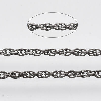 Soldered Brass Coated Iron Rope Chains