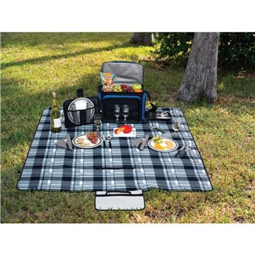 40 Promotional Park Fleece Blanket - Water Resistant & Portable