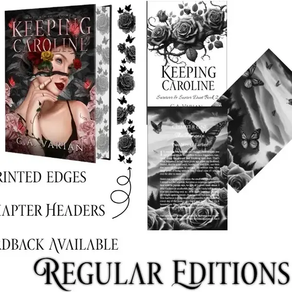 Keeping Caroline Regular Edition with printed edges