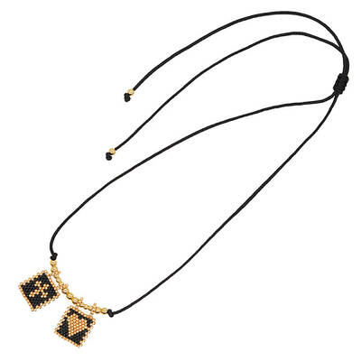 Bohemian Style Colorful Imported Beaded Adjustable Necklaces