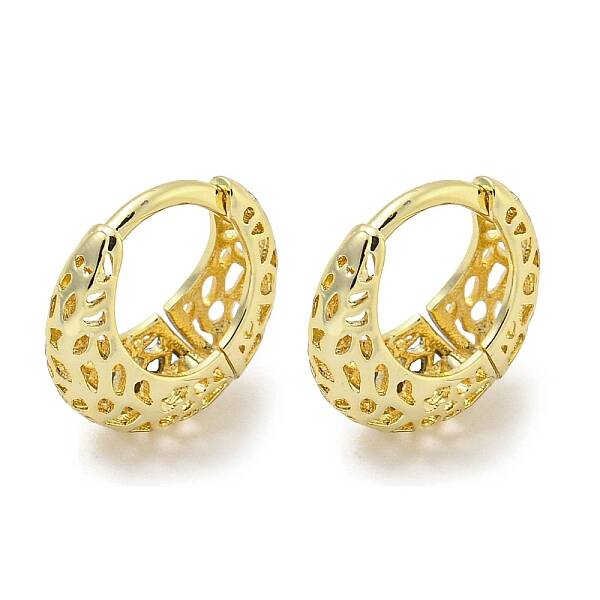Brass Hoop Earrings