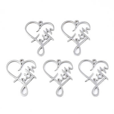 Non-Tarnish 201 Stainless Steel Pendants