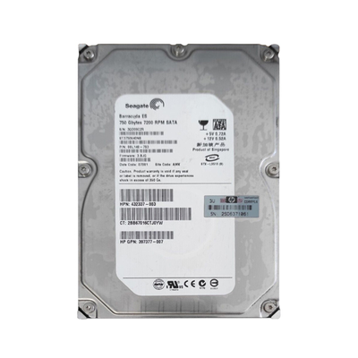 432337-003 HP 750GB 1.5Gb/s SATA 7200 3.5-inch Hard Drive