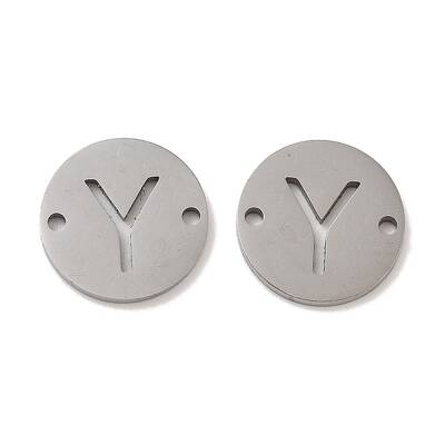Non-Tarnish 201 Stainless Steel Hollow Flat Round Links
