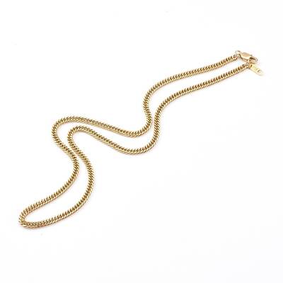 304 Stainless Steel Diamond Cut Cuban Link Chain Necklaces
