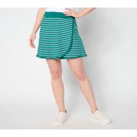 Cuddl Duds Flexwear Foldover Skort