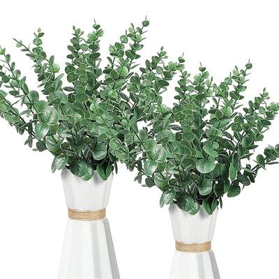 Plastic Artificial Eucalyptus Leaves