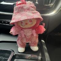 Labubu doll clothes are suitable for 17cm, Labubu cute clothes, Labubu three piece overalls set,(excluding dolls)
