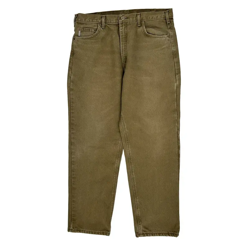 Carhartt Jeans - 36W 31L Brown Cotton