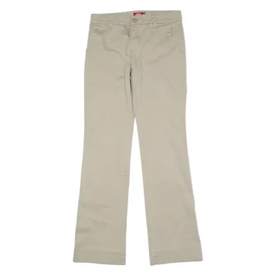 DICKIES Chino Womens Trousers Beige Regular Wide-Leg W28 L32