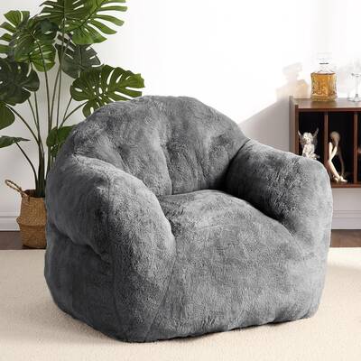 Garvee Bean Bag Chair, 39 Bean Bag Couch Kids Bean Bag Chair with Filler Included, Beanbag Chair Soft Adult Bean Bag Sofa Ch...