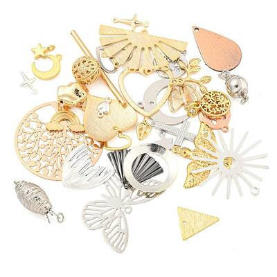 Brass DIY Jewerly Making Findings Kits