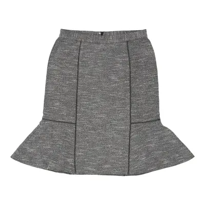 Unbranded Midi Skirt - 30W UK 10 Grey Polyester