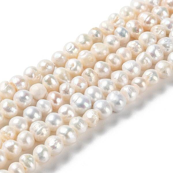 Natural Cultured Freshwater Pearl Beads Strands