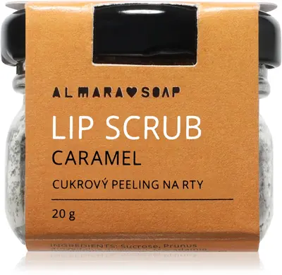 Almara Soap Caramel Sugar Lip Scrub 20 G