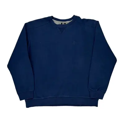 Starter Sweatshirt - Medium Blue Cotton Blend