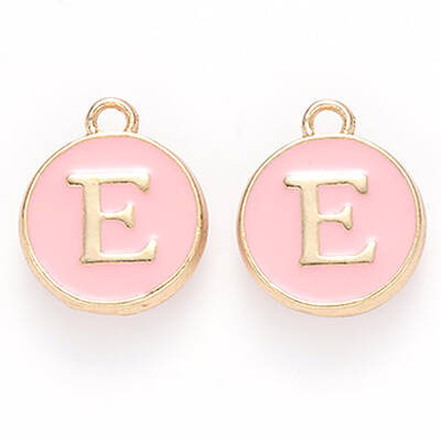 Golden Plated Alloy Enamel Charms