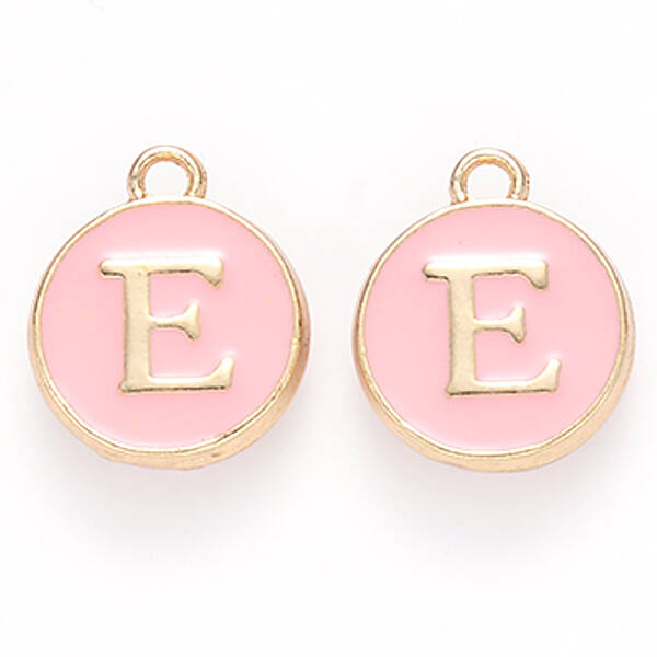 Golden Plated Alloy Enamel Charms