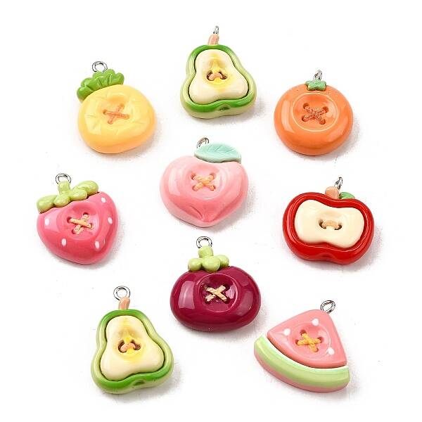 Opaque Resin Pendants