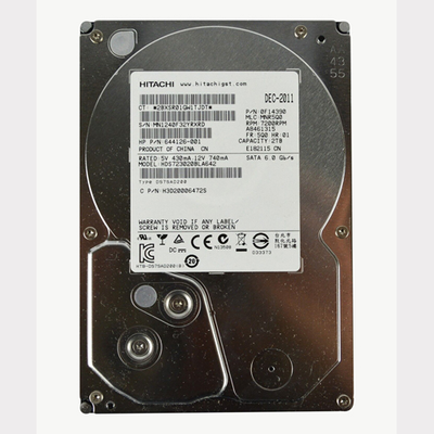 644126-001 HP 2TB 6Gb/s SATA 7200 3.5-Inch Hard Drive