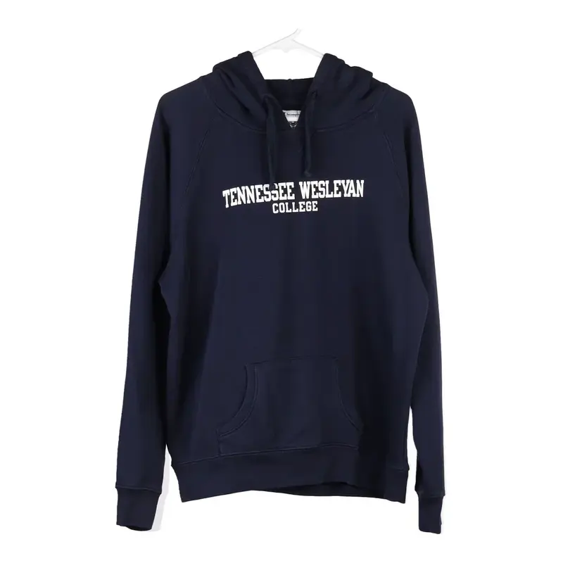Age 16-18 Champion Hoodie - 2XL Navy Cotton Blend