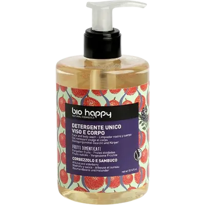 Bio happy Forgotten Fruits Unique Detergent Strawberry Tree Elderberry 300 ml